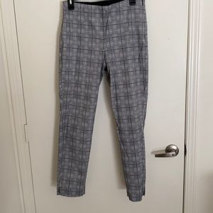 Plaid dress pants